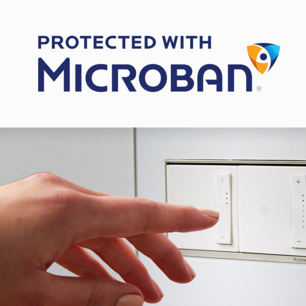 radiant® 1-Gang Screwless Wall Plate with Microban® RWP26WAMCC6 - Image 8