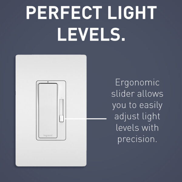 radiant® LED/CFL Dimmer with Microban® RHCL453PWAMCC4 - Image 2