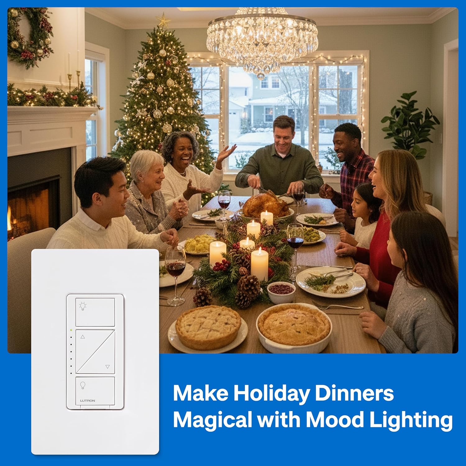 Lutron Caseta Original Smart Dimmer Switch (Lutron Smart Hub Required) - Image 3