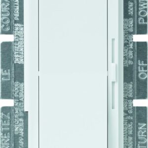 Lutron DVELV-300P-WH 300-Watt Diva Electronic Low Voltage Single Pole Dimmer, White