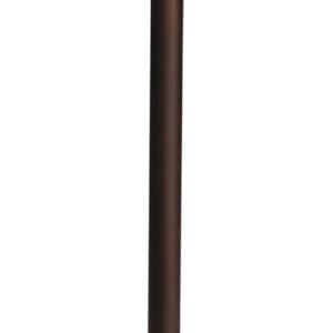 Kichler 22" Outdoor Landscape Light in Textured Architectural Bronze, 12V LED Path Light, 2700K, (22" H x 8.25" W), 15810AZT27R