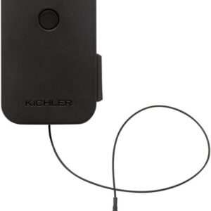 Kichler Smart Control Timer in Black, Wi-Fi Enabled Landscape Lighting Automation (2.5" W x 2.25" H x 4" L), 16085BK