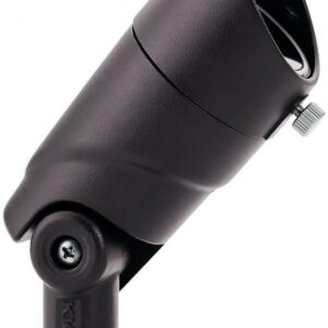 Kichler 16016AZT27 Transitional One Light Accent from Landscape LED Collection in Bronze/Dark Finish, 4.50 inches, 35 Degree